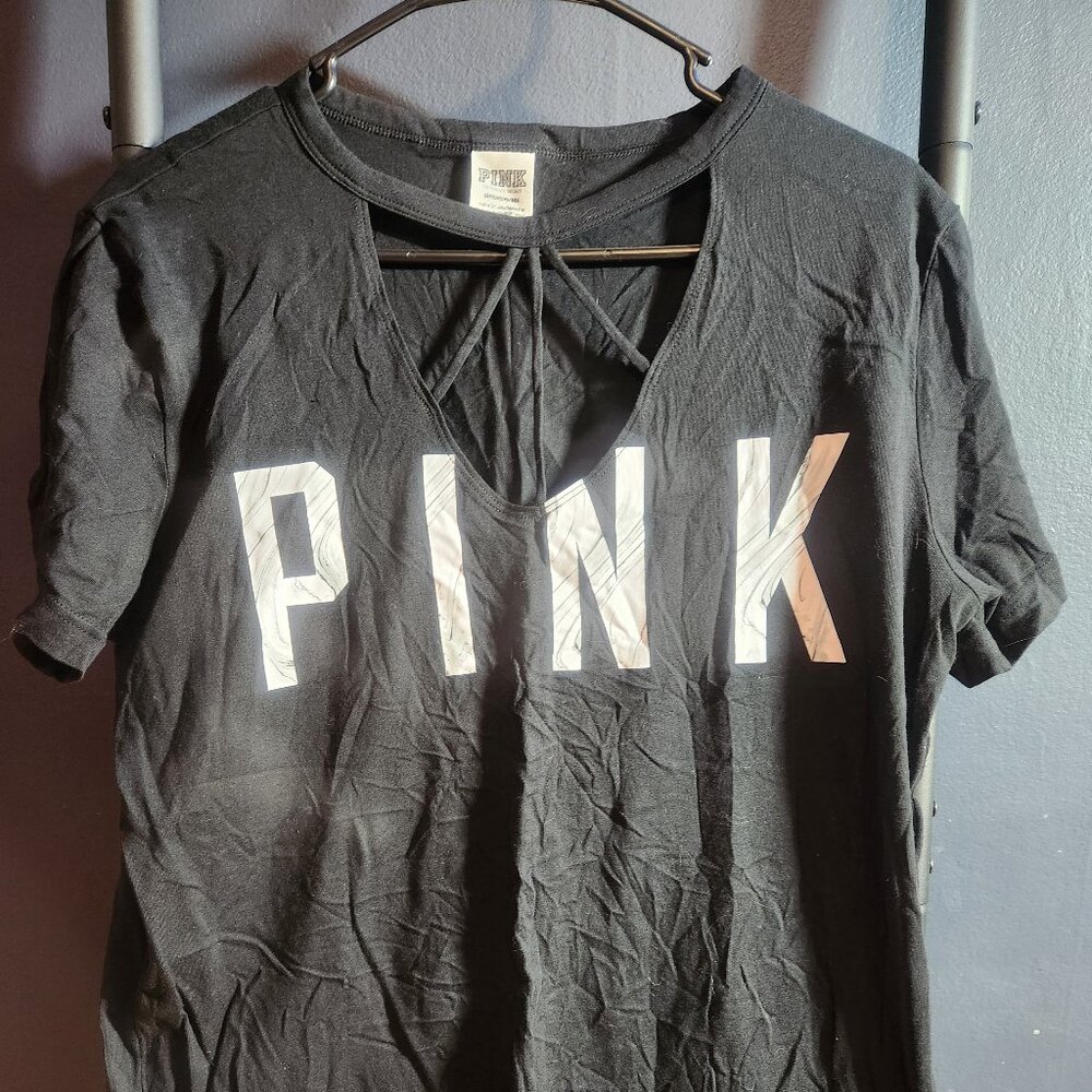 Pink Victoria's Secret Tee